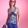 Mujer Custo Tapas | Camiseta Flynn Azul